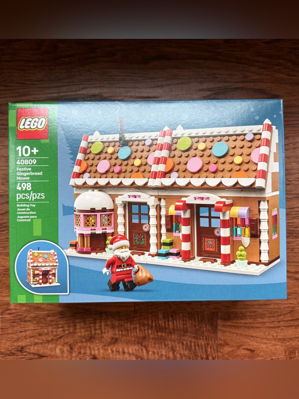 LEGO Festive Gingerbread House 40809 Hot Holiday Building Toy NEW